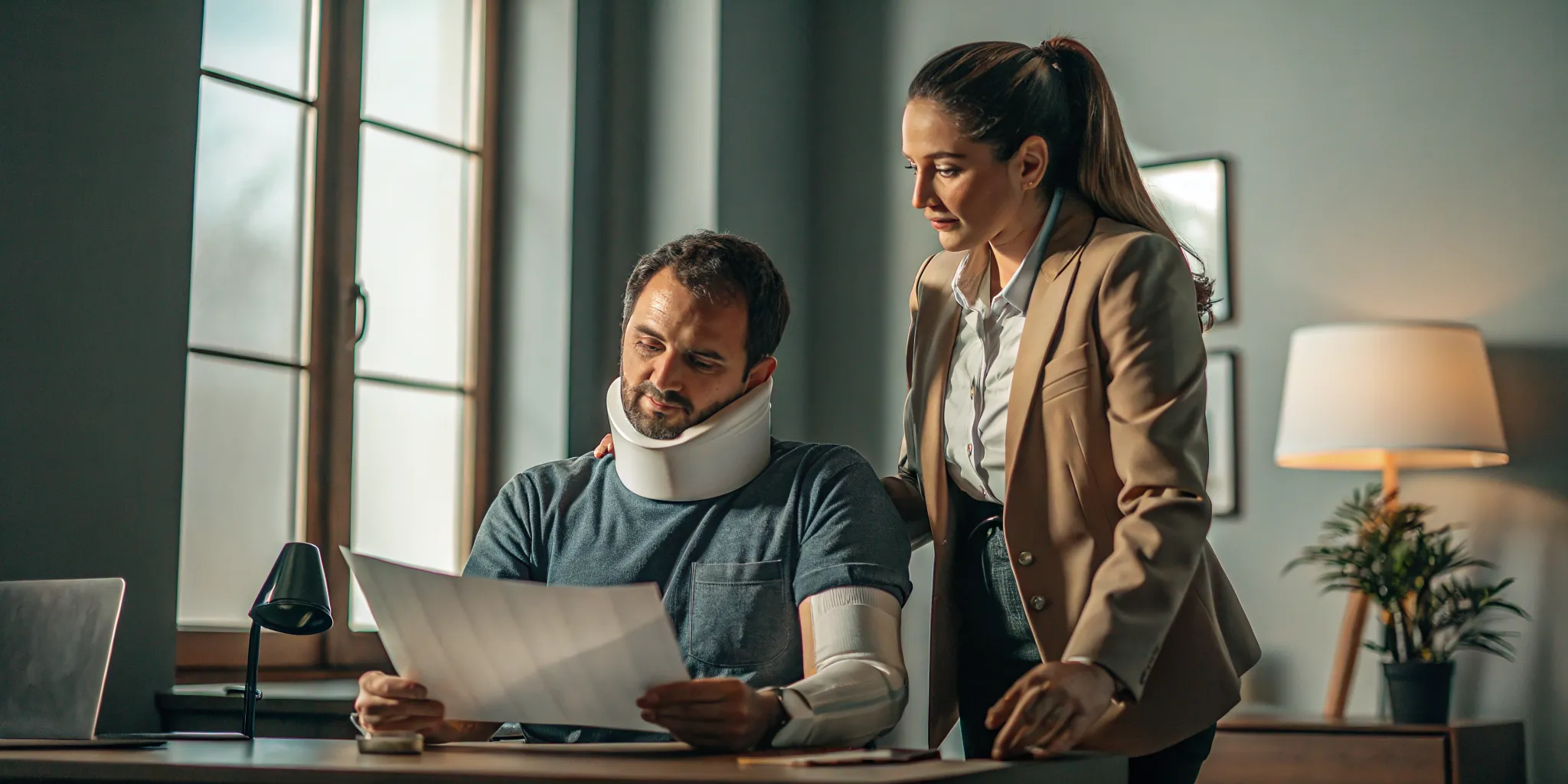 Ontario worker reviewing a WSIB benefits decision letter