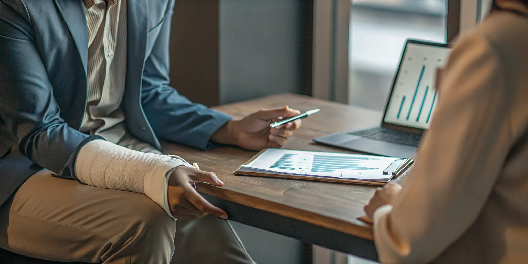 Preparing a WSIB loss of earnings decision appeal with a legal advisor.