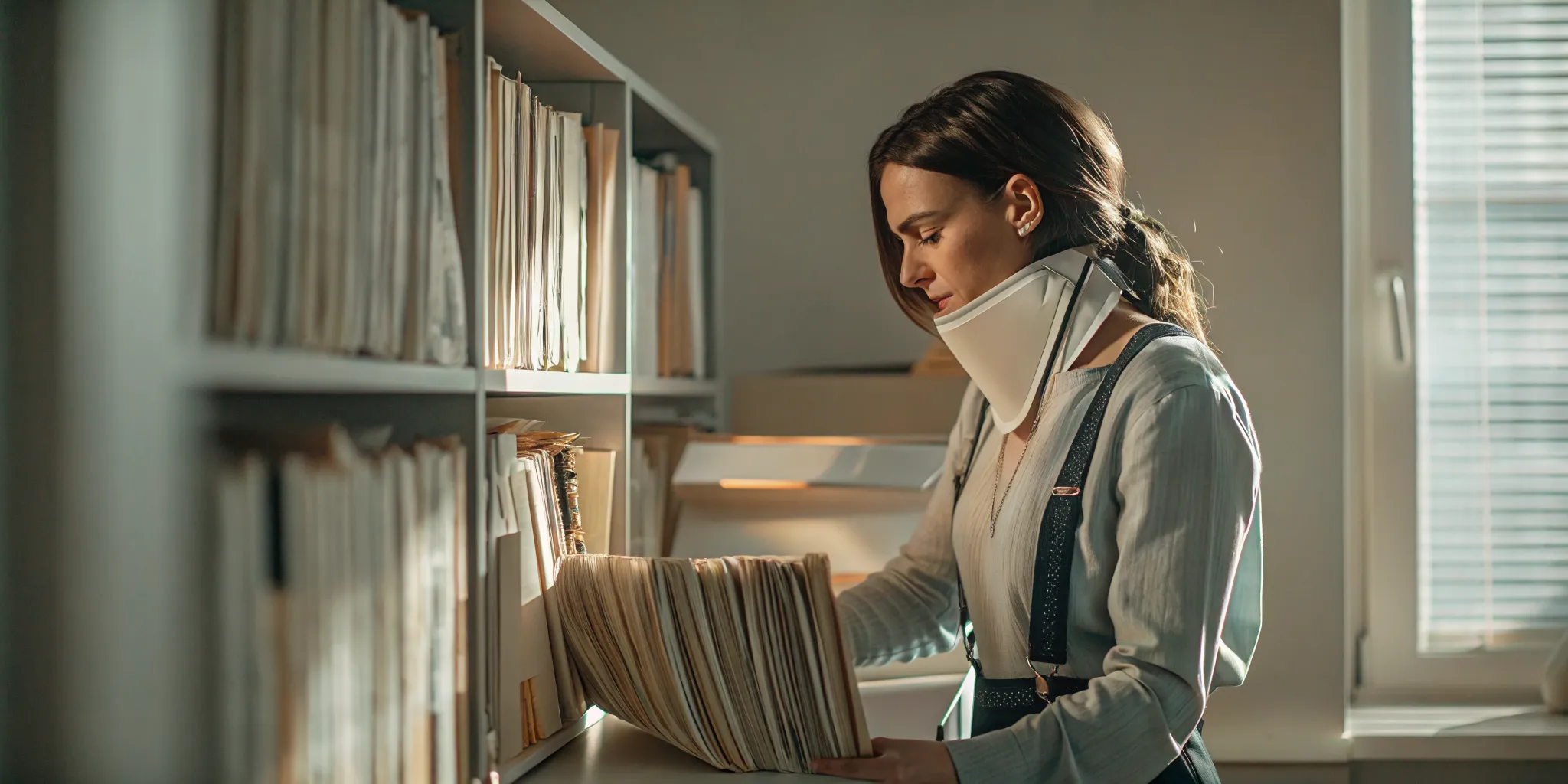 Ontario worker preparing records for a WSIB independent medical examination