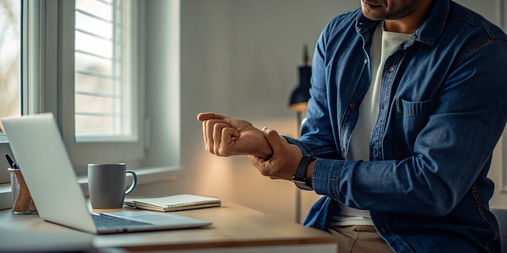 Remote worker documenting a WSIB work from home injury Ontario claim